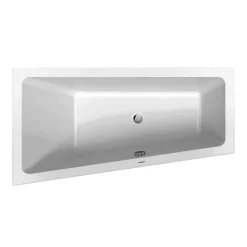 Duravit No.1 Trapezoidal Bath + Support Feet (Left Hand) -Croydex shop 700510000000000 d1