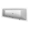 Duravit No.1 Whirltub Trapezoidal Bath + Support Feet (Right Hand) -Croydex shop 760505000jp1000 l1