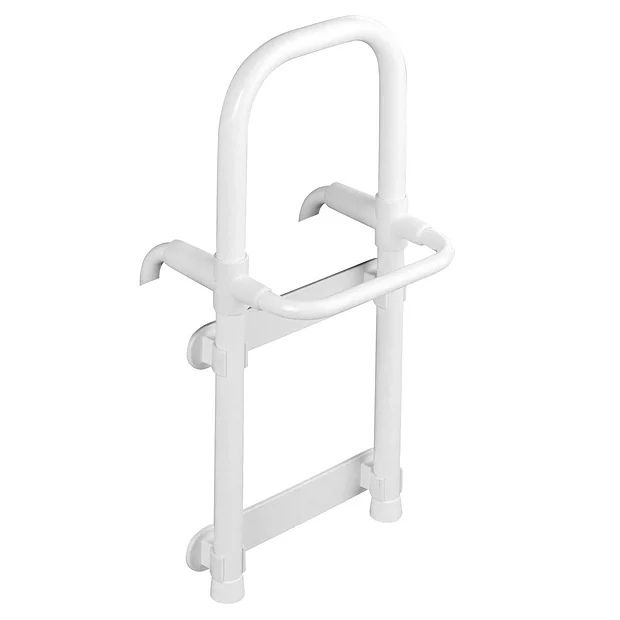 WENKO Secura Bath Safety Rail - 120Kg Adjustable - White 4 WENKO Secura Bath Safety Rail - 120Kg Adjustable - White - Image 2