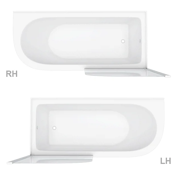 Victorian Plumbing Appleby 1700 Roll Top Shower Bath With Screen + Chrome Leg Set 7 Victorian Plumbing Appleby 1700 Roll Top Shower Bath With Screen + Chrome Leg Set - Image 5