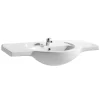 Alaska 1050mm Large Semi Recessed Basin -Croydex shop alaska1050mmlargesemirecessedbasinl