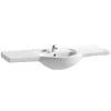 Alaska 1200mm Extra Large Semi Recessed Basin -Croydex shop alaska1200mmextralargesemirecessedbasinl