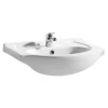 Alaska 650mm Semi Recessed Basin -Croydex shop alaska650mmsemirecessedbasinl