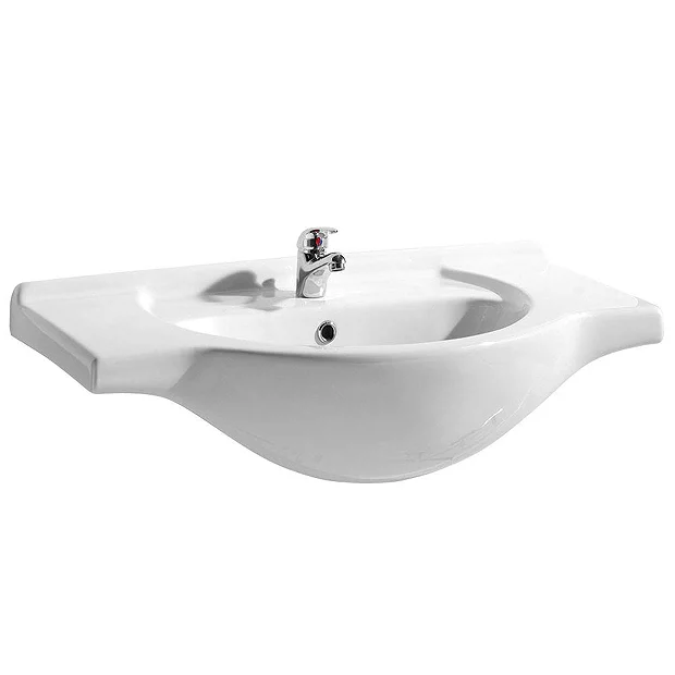 Alaska 750mm Semi Recessed Basin 3 Alaska 750mm Semi Recessed Basin