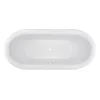 Nuie Alice 1750 Double Ended Roll Top Slipper Bath With Skirt -Croydex shop alice1750doubleendedslipperfreestandingbathwithskirtnfb002d