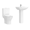 Victorian Plumbing Alps 4-Piece Modern Bathroom Suite -Croydex shop alp4pc n d6