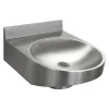 Franke ANMX020 Stainless Steel Round Disabled Washbasin With Upstand -Croydex shop anmx020 l