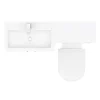 Victorian Plumbing Apollo2 1100mm Gloss Grey Combination Furniture Pack (Excludes Pan + Cistern) -Croydex shop ap1100g d6