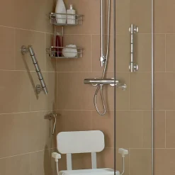 Croydex Grab N Grip 485mm Support Rail Grab Bar