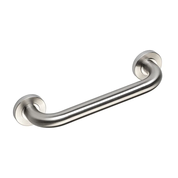 Croydex 300mm Brushed Stainless Steel Anti Viral Grab Bar 4 Croydex 300mm Brushed Stainless Steel Anti Viral Grab Bar - Image 2
