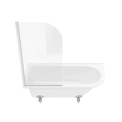 Victorian Plumbing Appleby LH Traditional Bathroom Suite