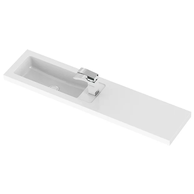 Victorian Plumbing Apollo2 1100mm Gloss Grey Slimline Combination Furniture Pack (Excludes Pan + Cistern) 5 Victorian Plumbing Apollo2 1100mm Gloss Grey Slimline Combination Furniture Pack (Excludes Pan + Cistern) - Image 3