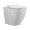 BagnoDesign Attache Rimless Back To Wall Toilet With Seat -Croydex shop aqeatt350wh l