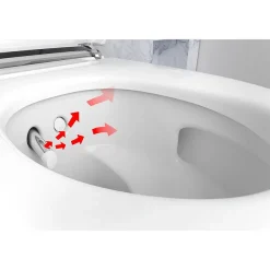 Geberit AquaClean Alpine White Mera Classic Rimless Wall Hung Shower WC 13 Geberit AquaClean Alpine White Mera Classic Rimless Wall Hung Shower WC -Croydex shop aquacleanmerawhited4
