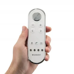 Geberit AquaClean Gloss Chrome Mera Classic Rimless Wall Hung Shower WC