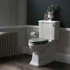 Arcade Bathroom Arcade Full Back To Wall Close Coupled Traditional Toilet - Lever Flush -Croydex shop arc4arc5 detail