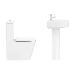 Arezzo 4-Piece Modern Bathroom Suite 11 Arezzo 4-Piece Modern Bathroom Suite -Croydex shop arz4pc n d2
