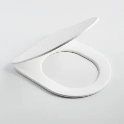 Arezzo Matt White BTW Close Coupled Toilet + Soft Close Seat