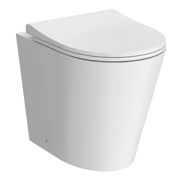Arezzo Back To Wall Toilet + Slim Soft Close Seat 5 Arezzo Back To Wall Toilet + Slim Soft Close Seat - Image 3