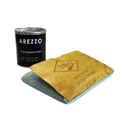 Arezzo Stone Black Terrazzo Effect Rectangular Counter Top Basin (495 X 350mm) -Croydex shop az015bt d1