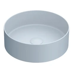 Arezzo 352mm Matt Blue Round Counter Top Basin -Croydex shop az110amld1
