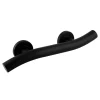 Arezzo 355mm Matt Black Wave Grab Rail -Croydex shop az14wmb l