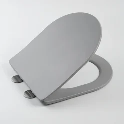 Arezzo Matt Grey Rimless Back To Wall Toilet Incl. Soft Close Seat 7 Arezzo Matt Grey Rimless Back To Wall Toilet Incl. Soft Close Seat -Croydex shop az233pmg d1