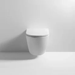 Arezzo Matt White Rimless Wall Hung Toilet Incl. Soft Close Seat -Croydex shop az233wmw d3