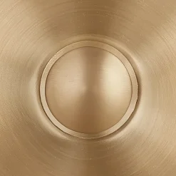 Arezzo Brushed Brass 340 X 520mm Rectangular Stainless Steel Counter Top Basin + Waste -Croydex shop az3452bb d1