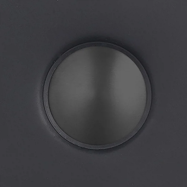 Arezzo Matt Black 340 X 520mm Rectangular Stainless Steel Counter Top Basin + Waste 6 Arezzo Matt Black 340 X 520mm Rectangular Stainless Steel Counter Top Basin + Waste - Image 4