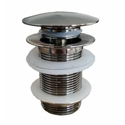 Arezzo Brushed Nickel 360mm Round Stainless Steel Counter Top Basin + Waste