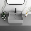 Arezzo 405mm Matt Grey Square Wall Mounted / Counter Top Basin -Croydex shop az4bmh n d3