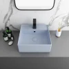 Arezzo 405mm Matt Blue Square Wall Mounted / Counter Top Basin -Croydex shop az4bml n d3