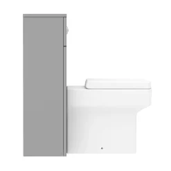 Arezzo 500 Matt Grey WC Unit With Cistern + Square Pan 13 Arezzo 500 Matt Grey WC Unit With Cistern + Square Pan -Croydex shop az5wcgsqd4
