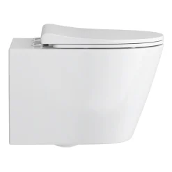 Arezzo Rimless Wall Hung Toilet Incl. Slim Soft Close Seat