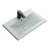 Arezzo 610 X 395mm Matt Grey Rectangular Mid-Edged Inset Basin 2 Arezzo 610 X 395mm Matt Grey Rectangular Mid-Edged Inset Basin -Croydex shop az6rmh d3