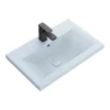Arezzo 610 X 395mm Matt Blue Rectangular Mid-Edged Inset Basin -Croydex shop az6rml d3