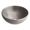 Arezzo Round 410mm Silver Mottled Design Ceramic Counter Top Basin -Croydex shop az7226ss d2