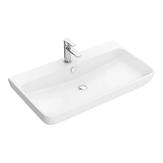 Arezzo 815 X 470mm Modern Large Counter Top 1TH Basin 5 Arezzo 815 X 470mm Modern Large Counter Top 1TH Basin - Image 3