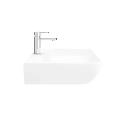 Arezzo 815 X 470mm Modern Large Counter Top 1TH Basin - No Overflow -Croydex shop az7704v2 d3