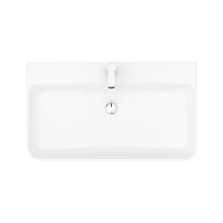 Arezzo 815 X 470mm Modern Large Counter Top 1TH Basin - No Overflow