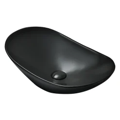 Arezzo Oval Counter Top Basin (620mm Wide - Matt Black) -Croydex shop az7811amb d1