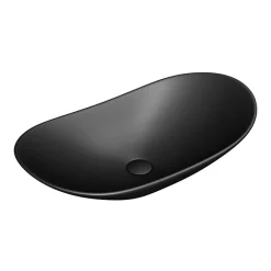 Arezzo Oval Counter Top Basin (620mm Wide - Matt Black)
