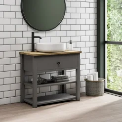 Arezzo 425 X 425mm Matt White Curved Square Counter Top Basin -Croydex shop az7816mw d2