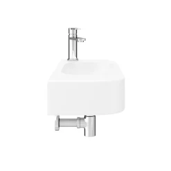 Arezzo 710 X 275mm Curved Wall Hung 1TH Basin -Croydex shop az78517 n d3