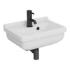 Arezzo Wall Hung Cloakroom Basin 1TH - 460 X 330mm -Croydex shop az7957d3