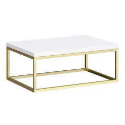 Arezzo 700 Gloss White Stone Resin Worktop With Brushed Brass Wall Mounted Frame -Croydex shop az7bbfrmgwl