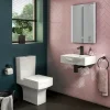 Arezzo 500 X 400 Modern Wall Mounted / Counter Top 1TH Basin -Croydex shop az814c n d3