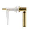 Arezzo Traditional 4-Piece 1TH Bathroom Suite (incl. Brushed Brass Lever) -Croydex shop azbbd6