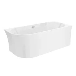 Arezzo 1700 X 750 Modern Curved Corner Bath 10 Arezzo 1700 X 750 Modern Curved Corner Bath -Croydex shop azc17 detail1